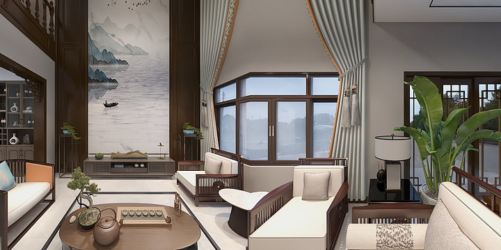 A杨18315916696-官路村双层别墅--18315916696杨世凯-装修设计方案