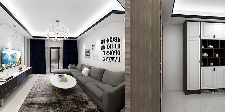 Y子於-水木清华-装修设计方案