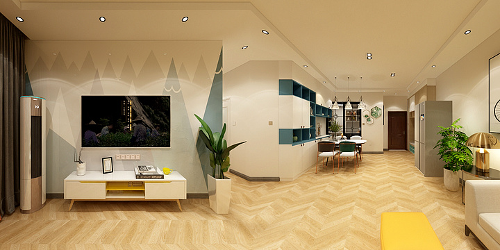 仰望辉煌Boss-翡翠园户型图-装修设计方案