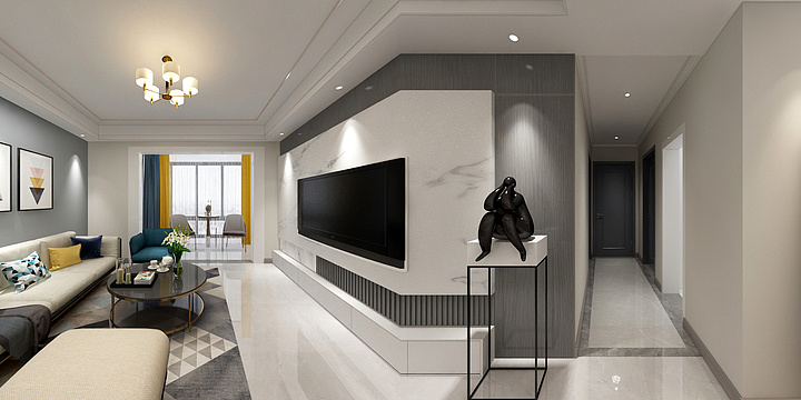 天佑装饰设计工程有限公司-半山豪庭2#栋3100-装修设计方案