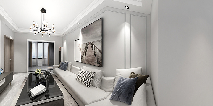 设计方案l-金地自在城26-2403方美女-装修设计方案