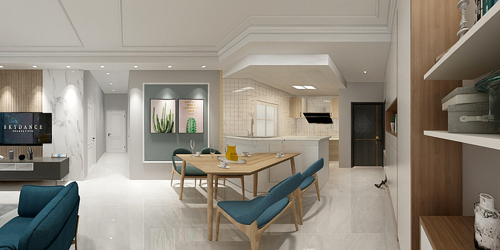 魏雨诗15881138815-蔚蓝丽景肖丽1-装修设计方案