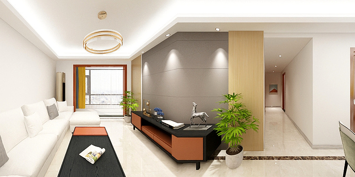 栖宸设计18979148290-绿地120中式-装修设计方案