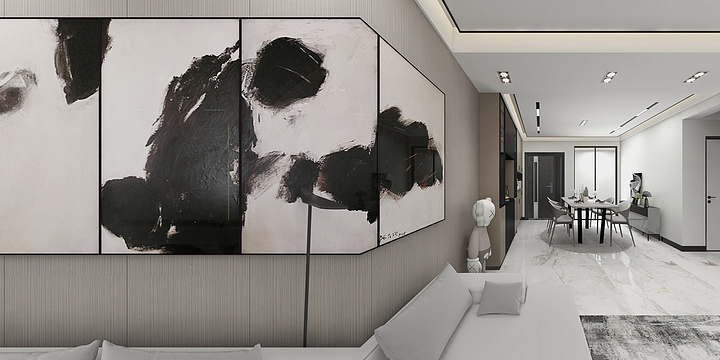 Empty°空城。-金岭蓝湾.欣园五栋一单元2603-装修设计方案