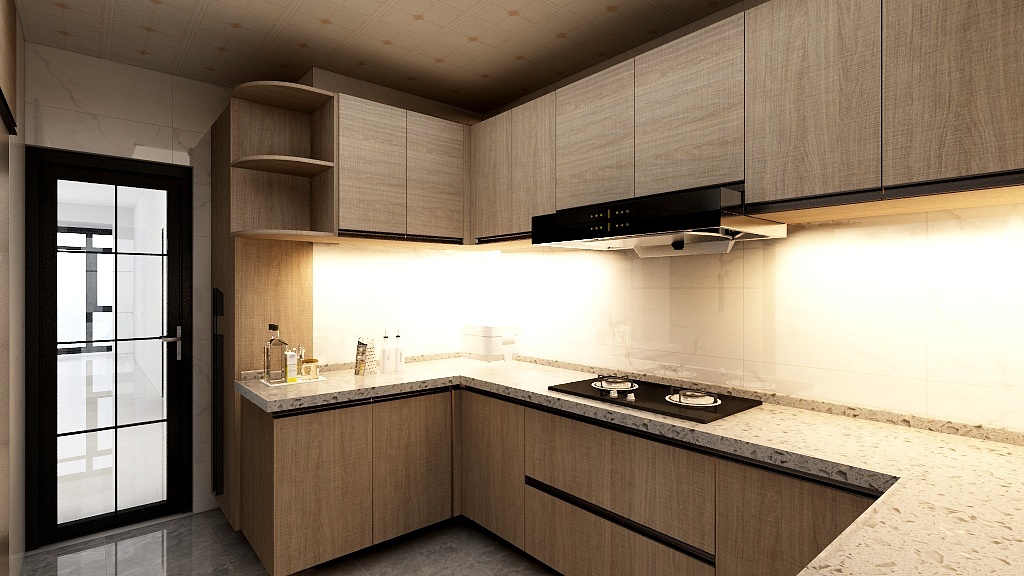 抹不了的残留记忆-盛林河畔9-1-202-装修设计方案