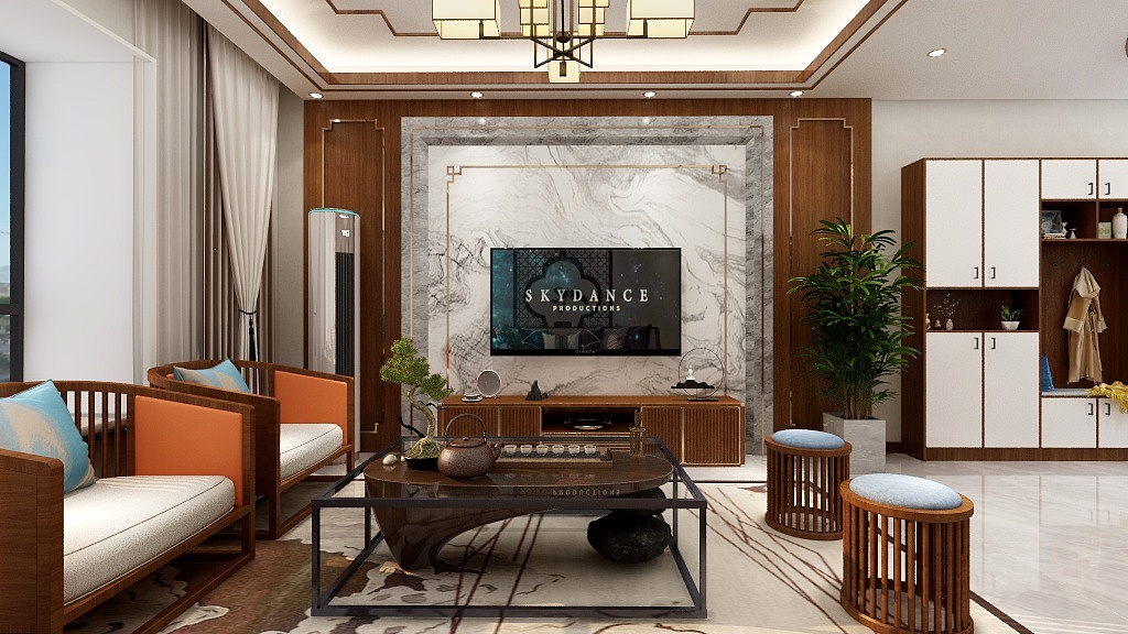 空间设计000-中式软装作业-装修设计方案