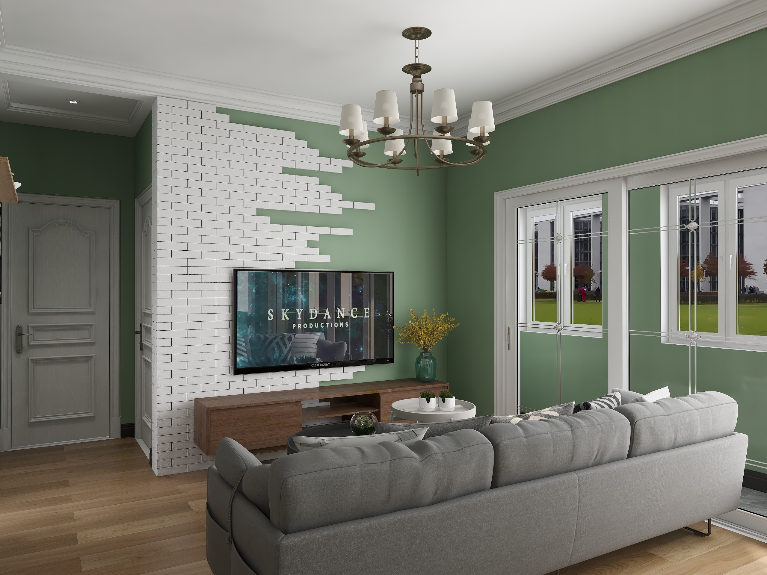 bbbbl-瑞和园89.50㎡B户型3室2厅1卫-装修设计方案