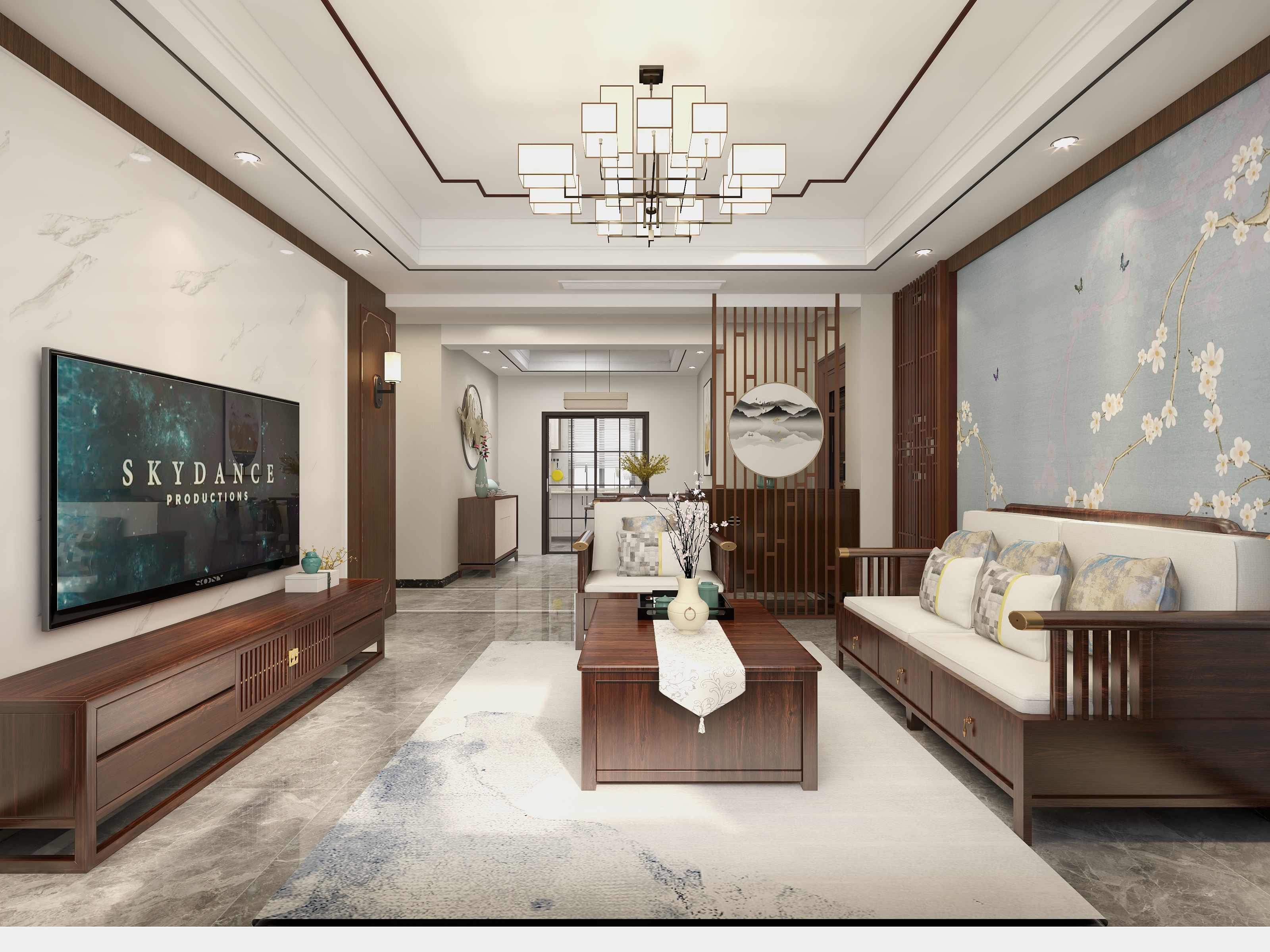 室内设计AZ-国赫天著方案装修效果图