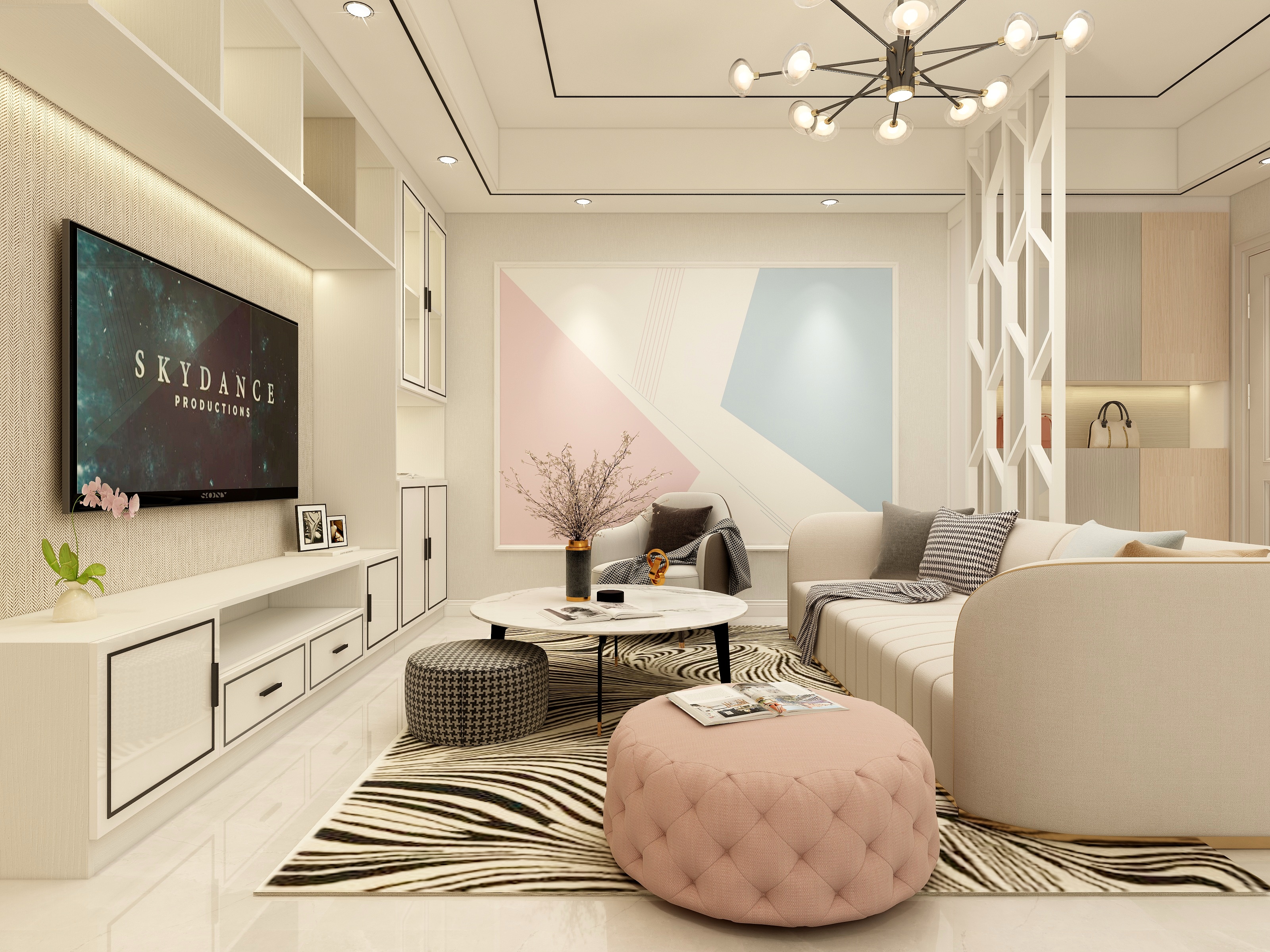 农承善-现代2房1厅1厨1卫-装修设计方案