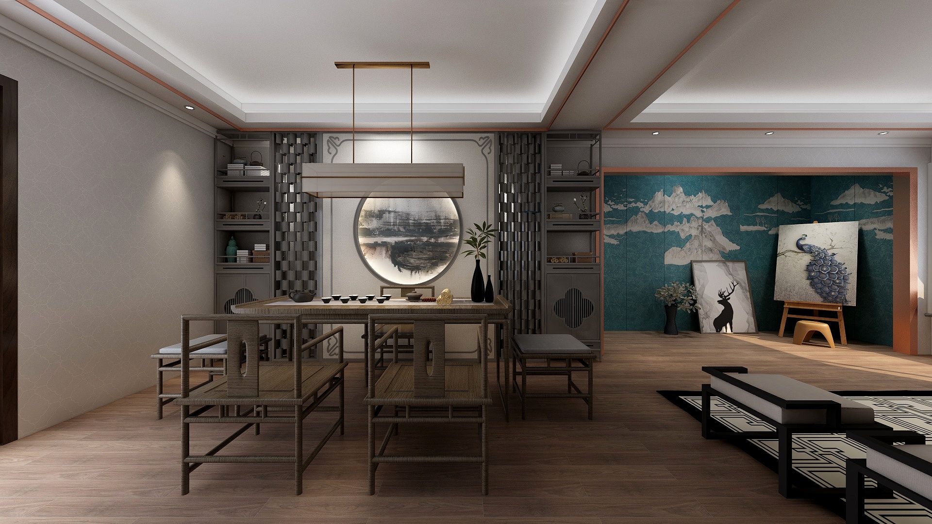 何玮-中式软装作业-装修设计方案