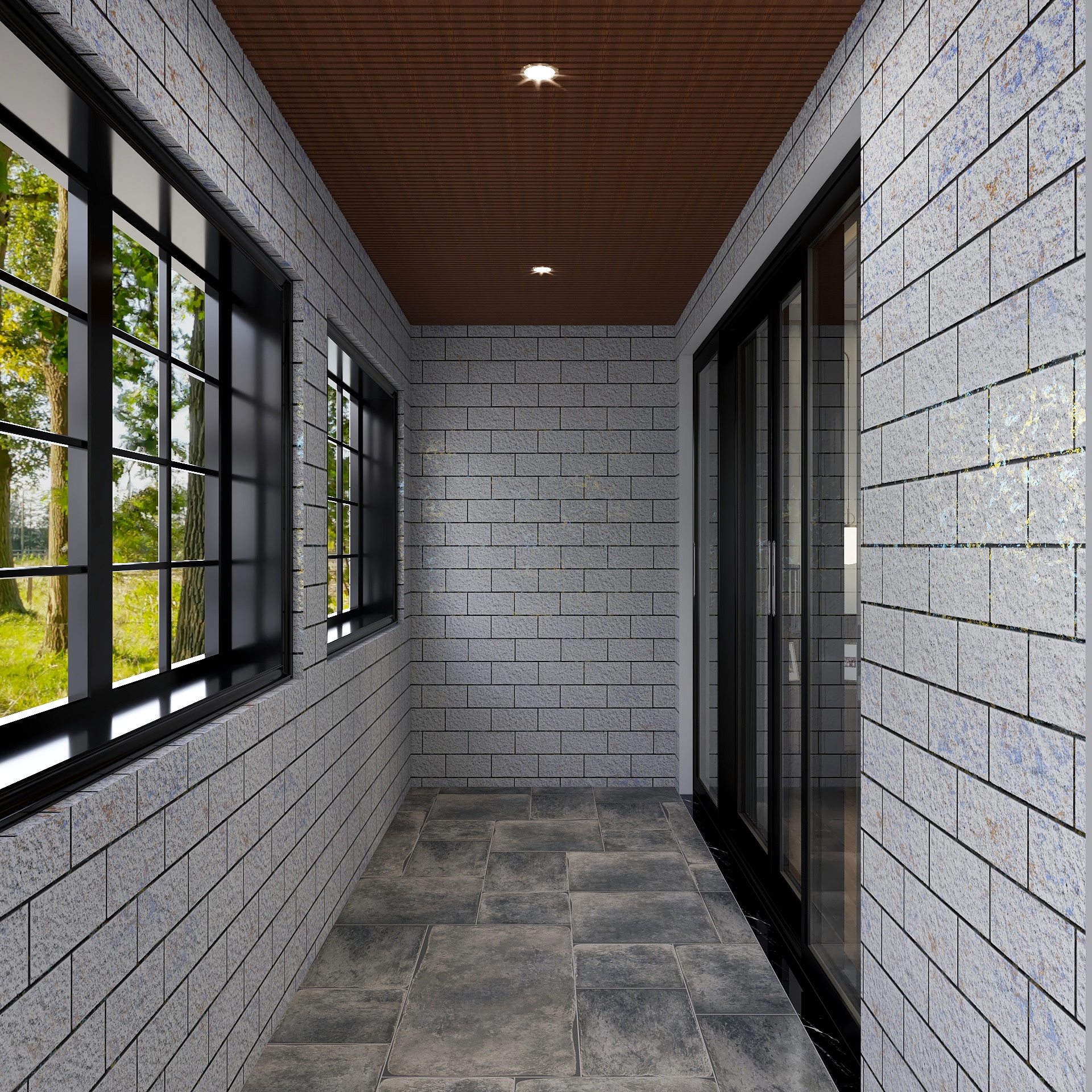 万千花蕊慈母悲哀-六口之家装修效果图