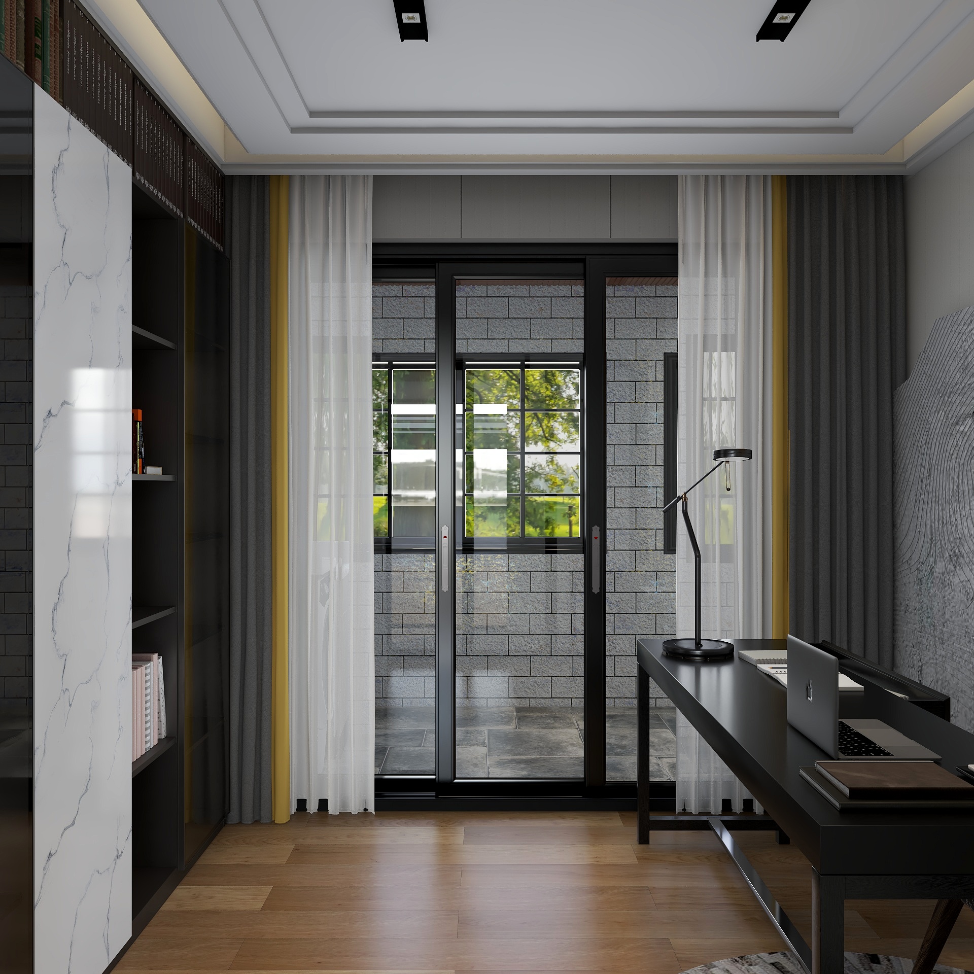 万千花蕊慈母悲哀-六口之家装修效果图