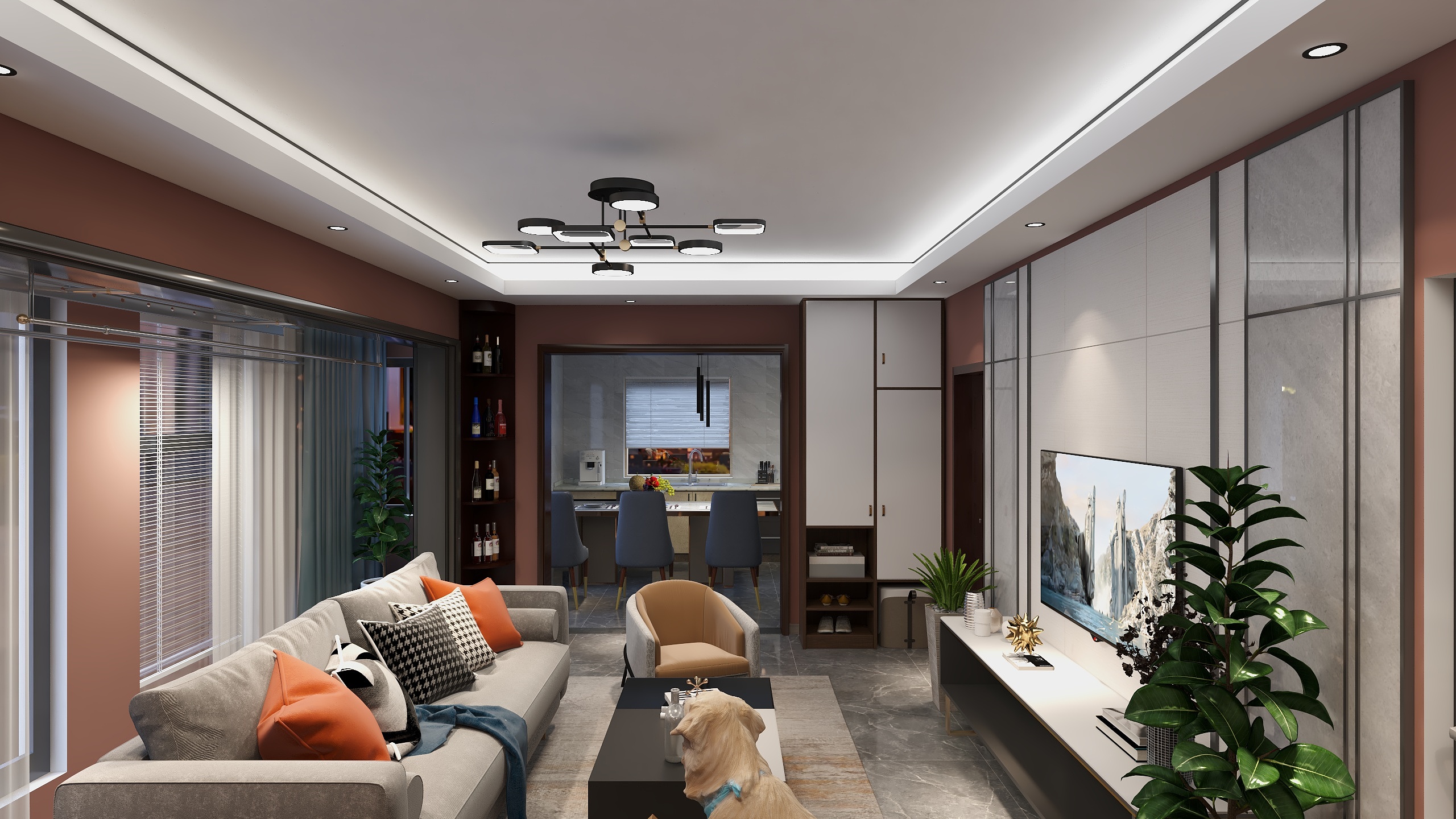 设计师孙世宇-瑞和园89.50㎡B户型3室2厅1卫-装修设计方案