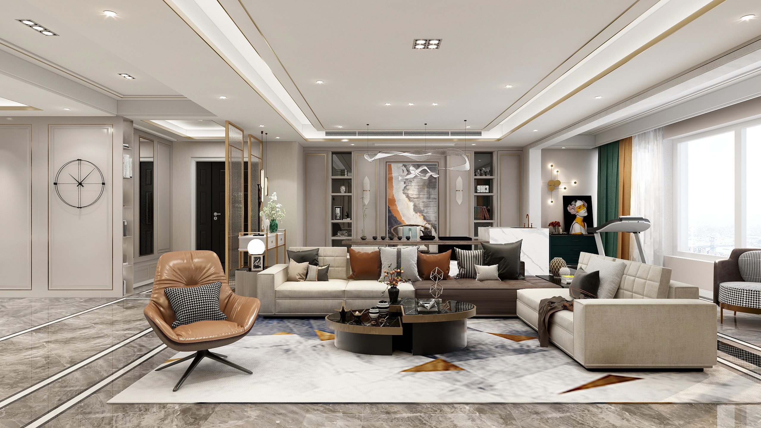 设计师贾庆君-邛崃-鼎盛南苑私宅-装修设计方案