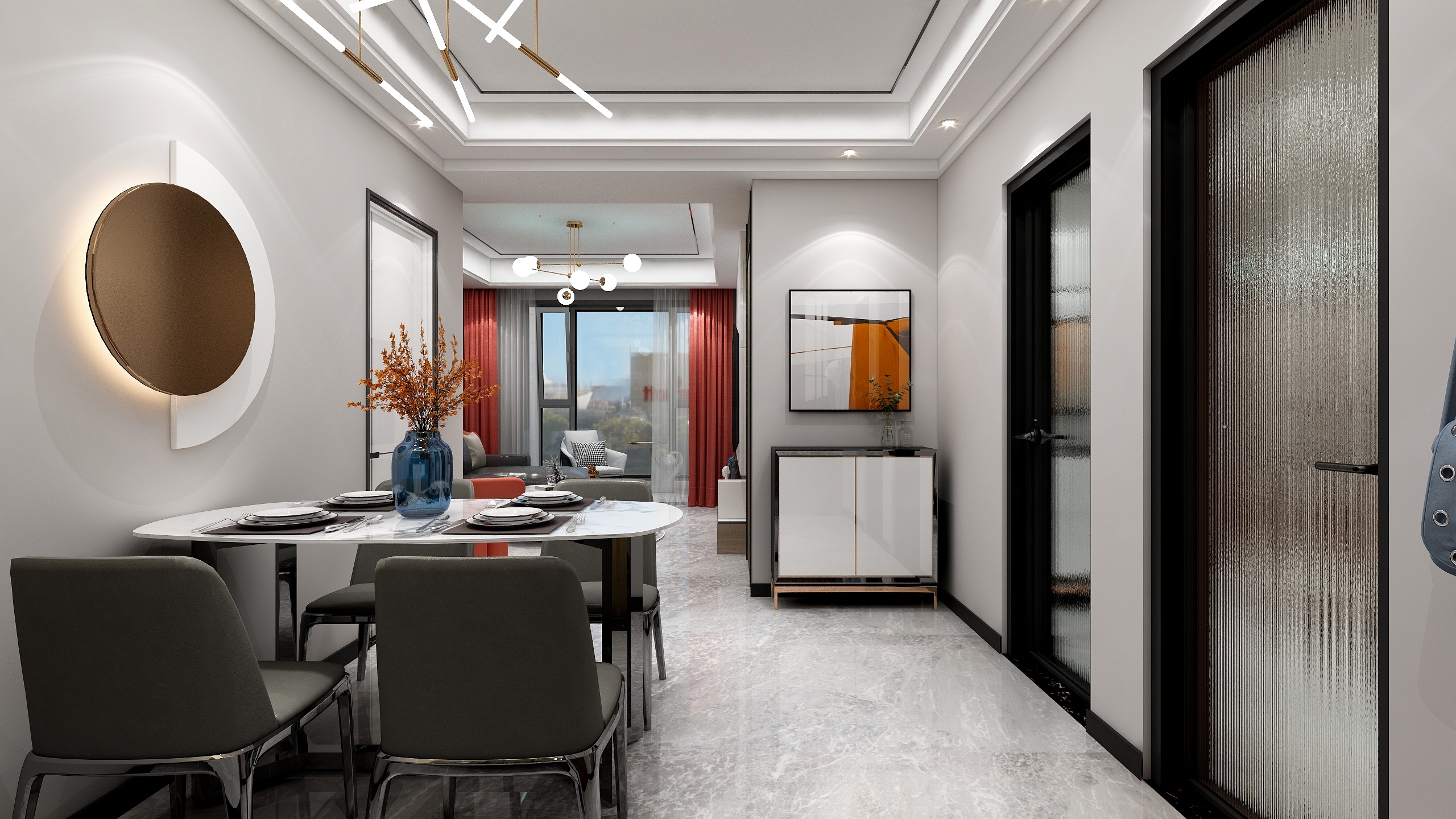 周梦杰设计-一品三期张姐雅居-黄佳妮设计-装修设计方案