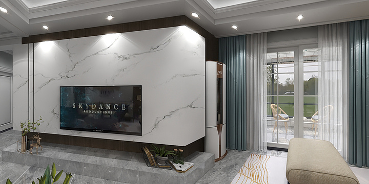 玲云阁装饰-普罗旺斯903现代石材-装修设计方案