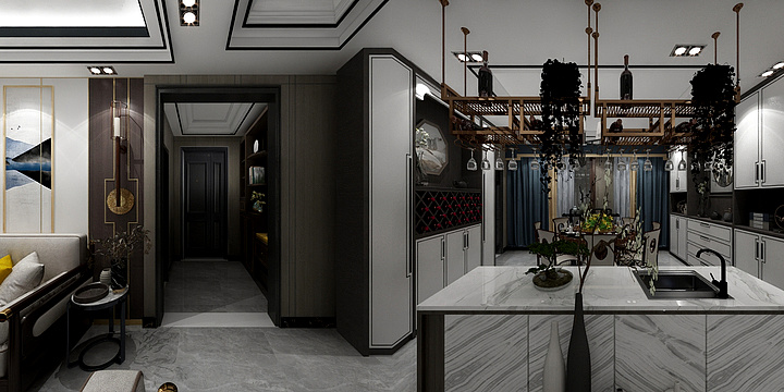 金钥匙整体家装-绿地悦城-装修设计方案