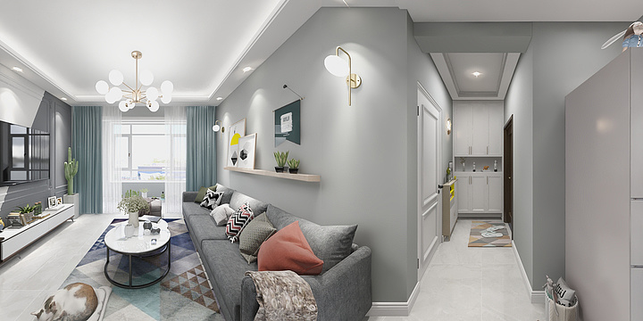 Linmax-中港路花园83刘-装修设计方案