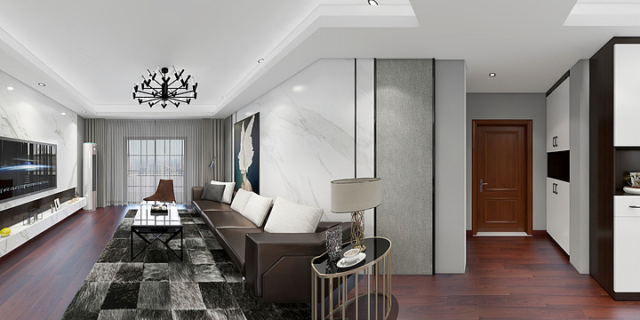 设计师李武-招商东城华府143方案-装修设计方案
