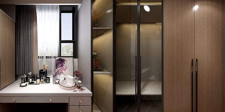 张永洁-晋河花园效果图-副本-装修设计方案