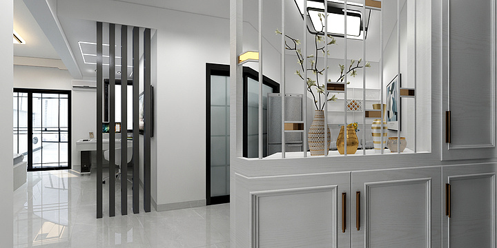 追求艺术灵感-宏林世纪城8#2102平面图-装修设计方案