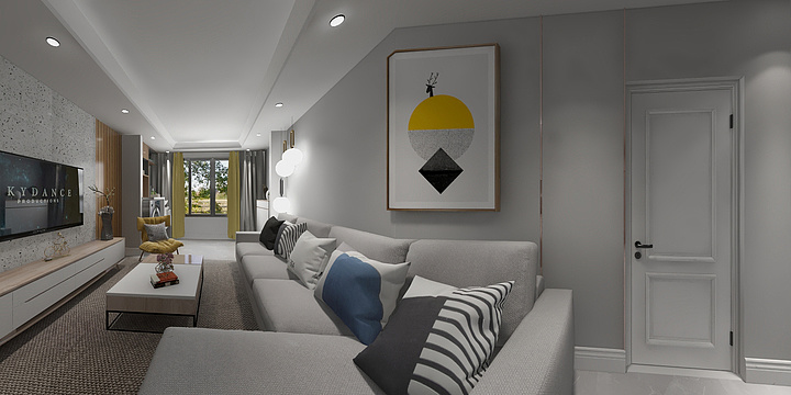 浊酒伴余生-恩祥新城北大华府-装修设计方案