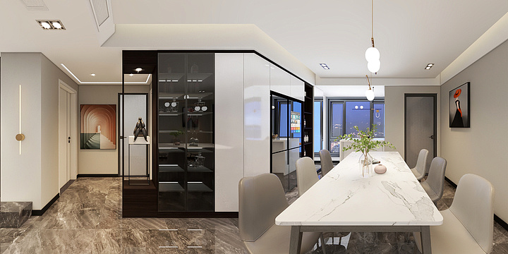 空间设计师啊-宫匠装饰-丽景罗总-副本-副本-装修设计方案