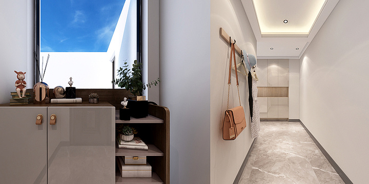 桎晌设计-轻奢平层-装修设计方案