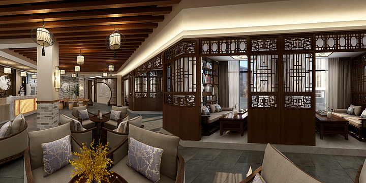 DY在成都-大都汇茶楼-调整-装修设计方案