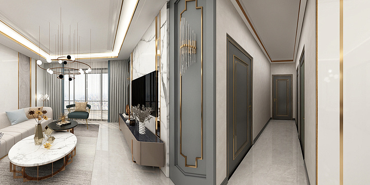 ii椰-现代轻奢-装修设计方案