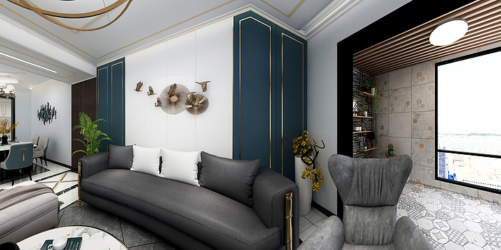 家装主案设计师弈非墨-澜岸公馆2-装修设计方案
