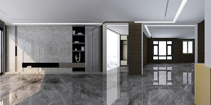 私宅设计王陈城-碧桂园周女士（一层）-装修设计方案