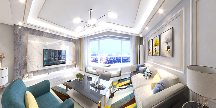 设计师-樊小凡-洋河左岸21-1-801-装修设计方案