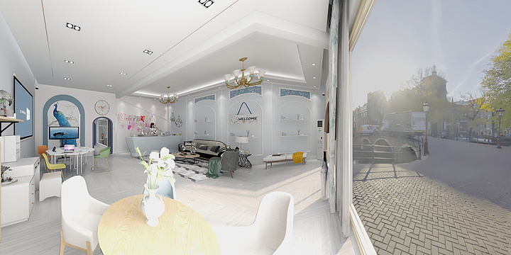 陈保灵-名邦中央公馆一期商铺-装修设计方案