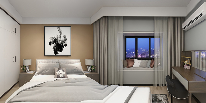 峰搏装饰设计工作室-水岸国际美林阁-装修设计方案