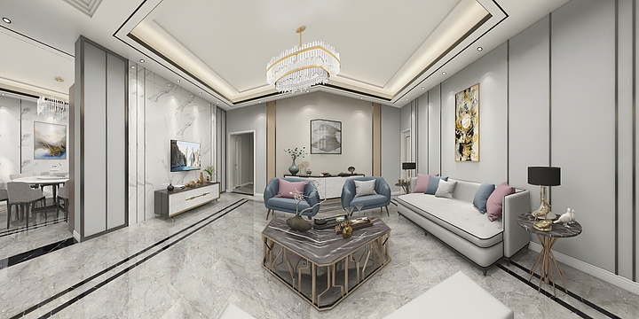 聆v风-新生自建小别墅改-装修设计方案