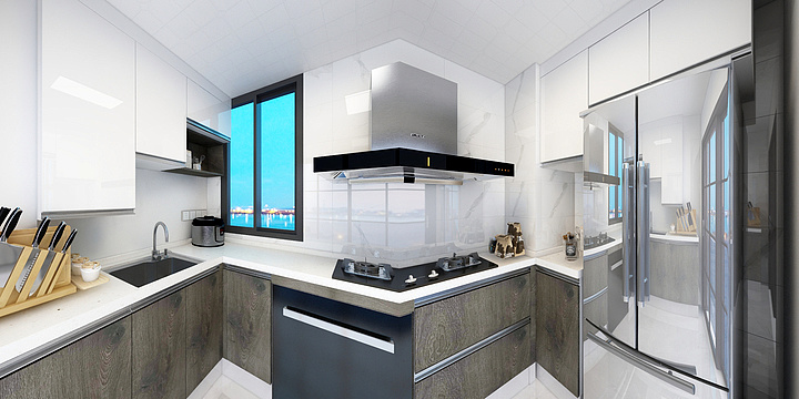 昆山美佳全屋定制-德馨嘉苑16栋1003-装修设计方案