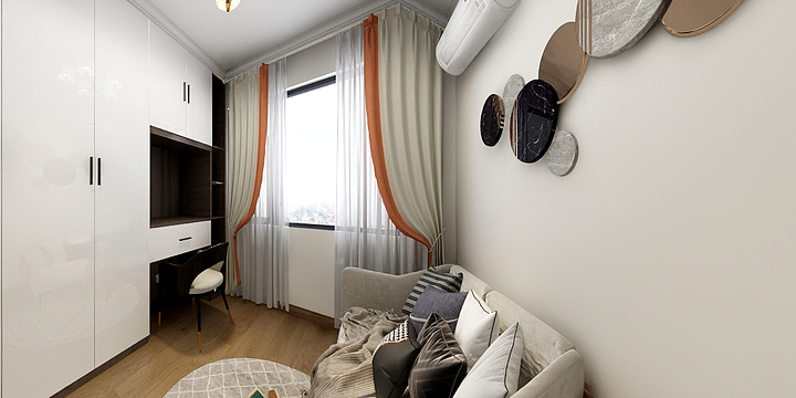 豆伢哥-第二东欣彩虹城D31-19-1-装修设计方案