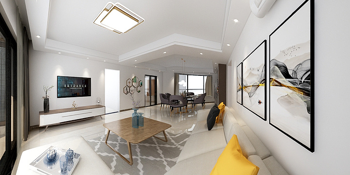 LDamon-温馨雅居-装修设计方案