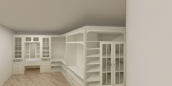 Angel木子-衣帽间-装修设计方案