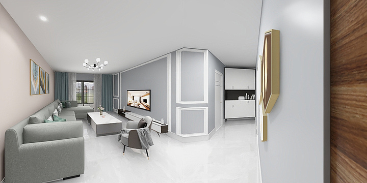 柘城摘星装饰-中南海花园-装修设计方案