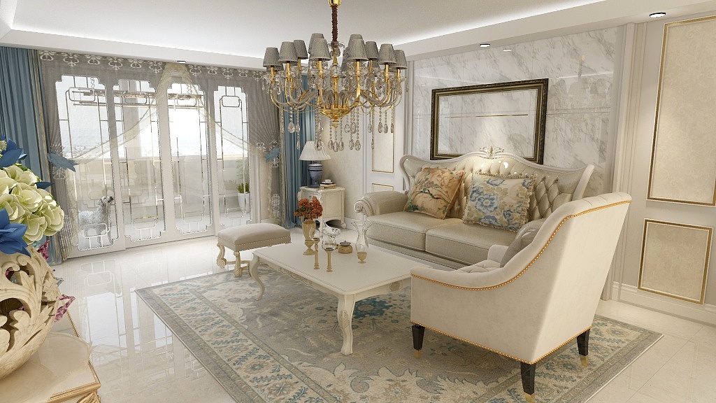 加鑫装饰-北俎阳光家园123.87㎡0802-1507-装修设计方案