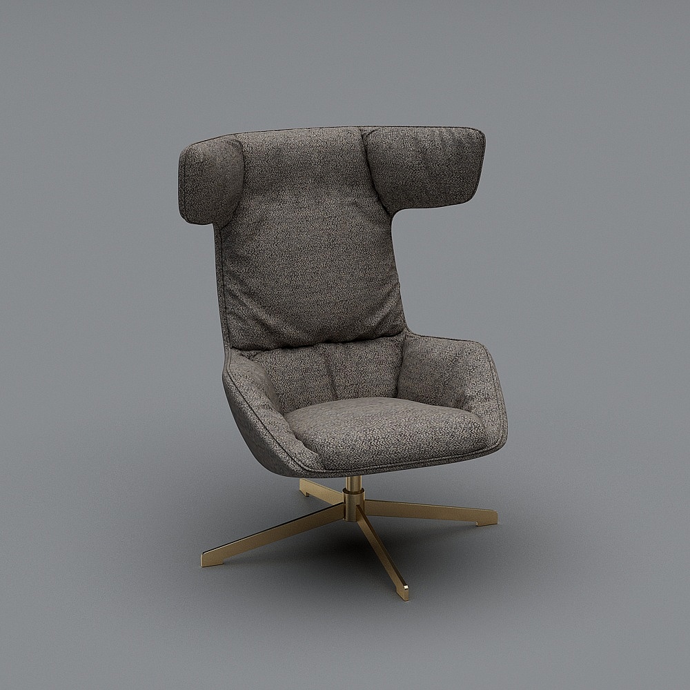 YS—5J36（休闲椅）3D模型