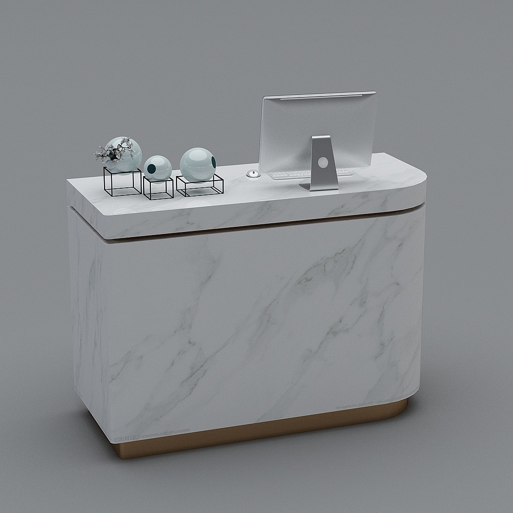 前台3D模型