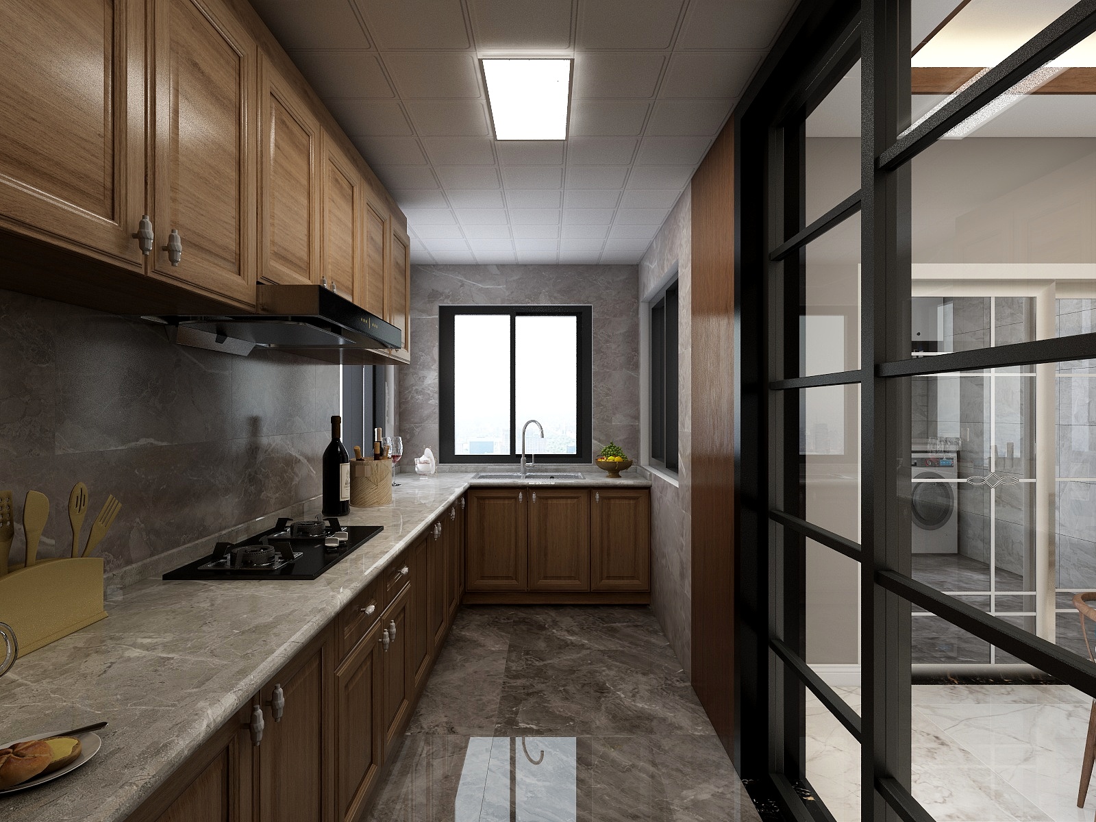 淘宝搜友诺设计-162平新中式4居装修效果图