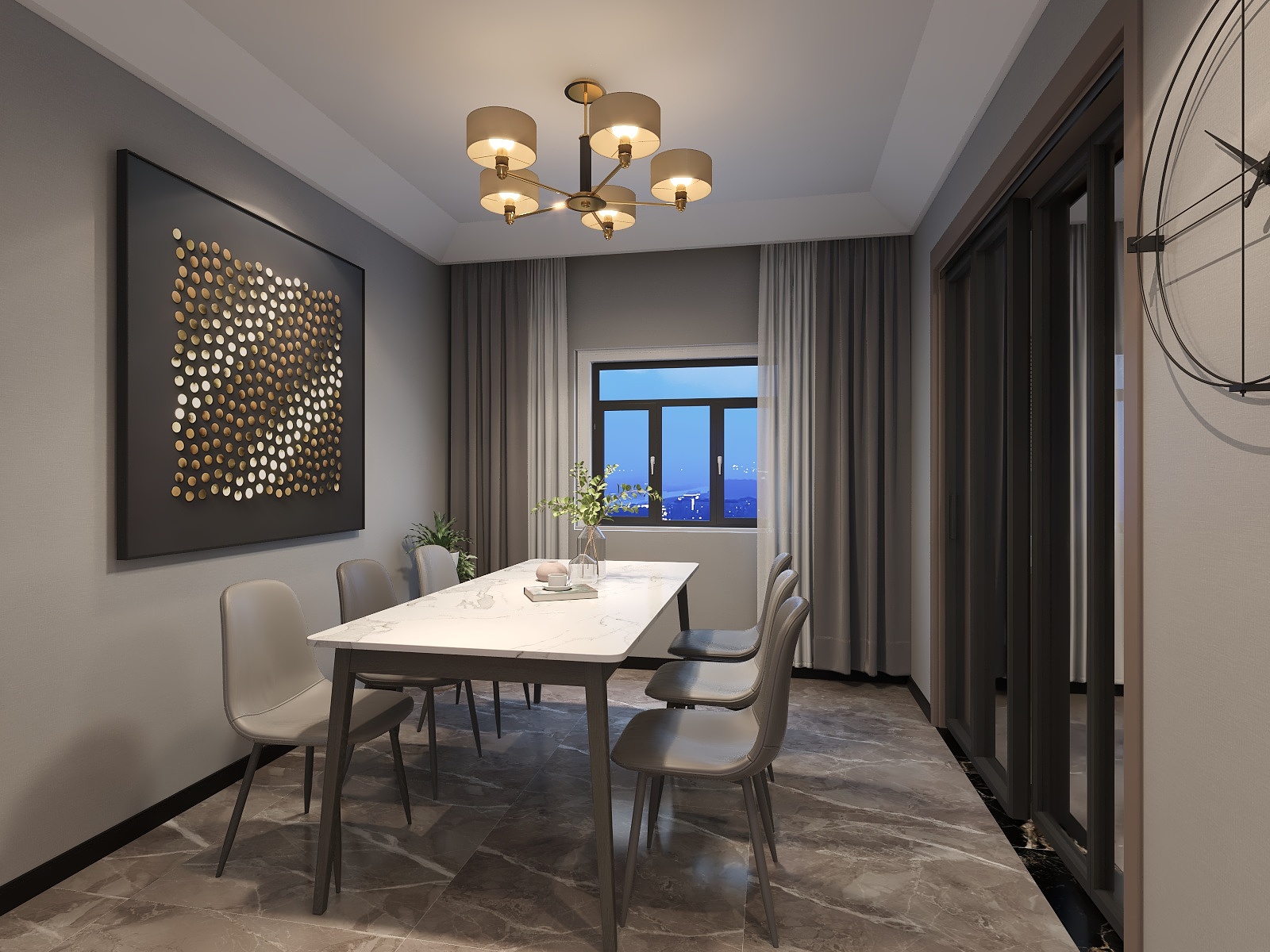 家居美学-九龙广场-装修设计方案