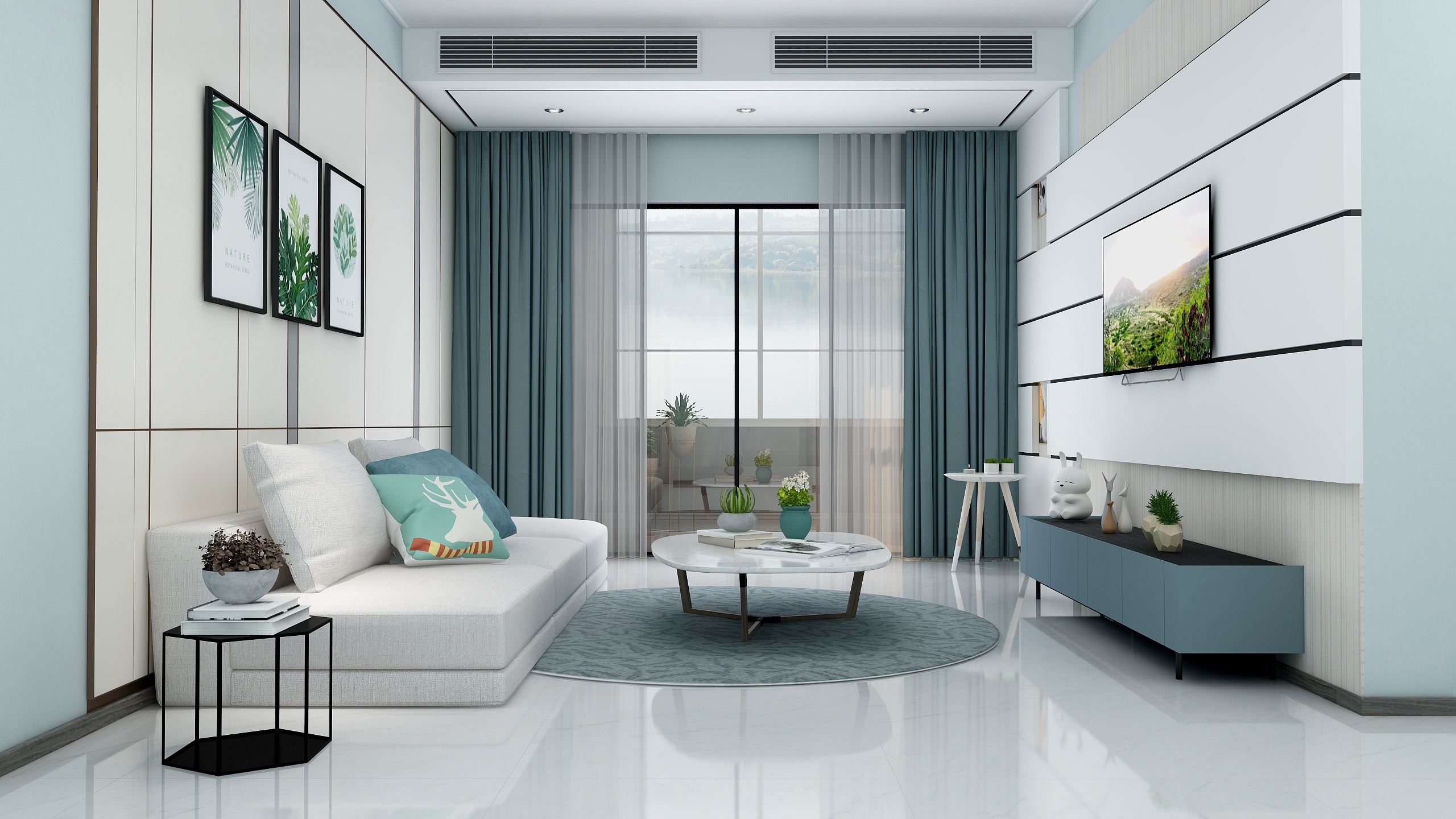 志尚-三室两厅-装修设计方案