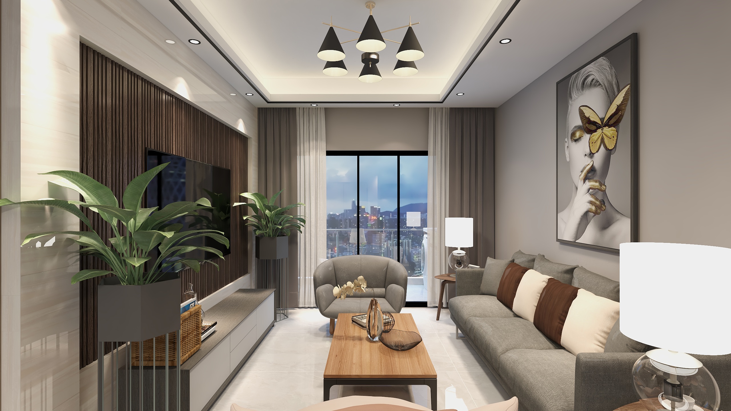 Xineer-东方盛世G1、G2单元03户型-装修设计方案