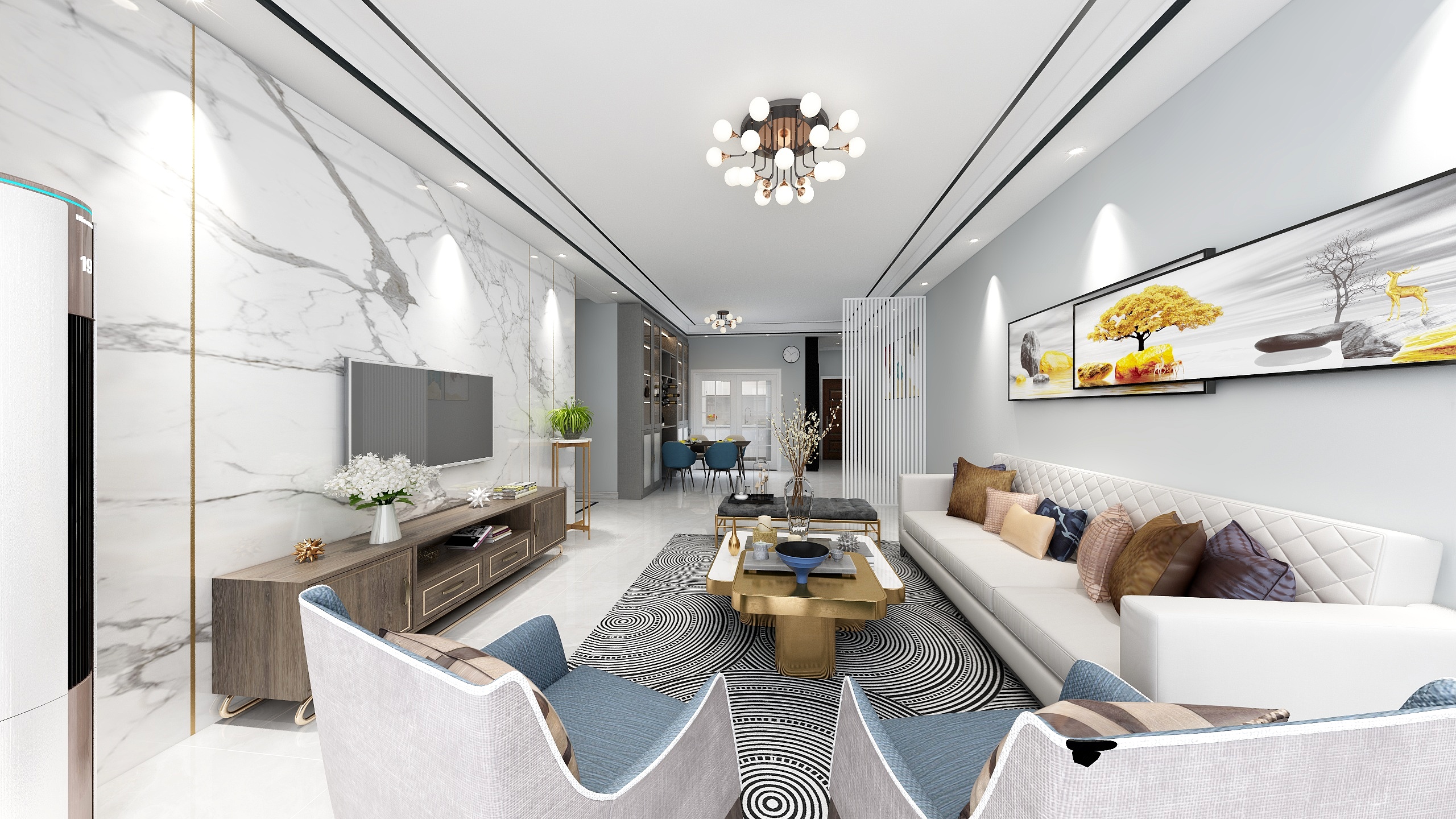 设计师汪杰-温建坤3D-装修设计方案