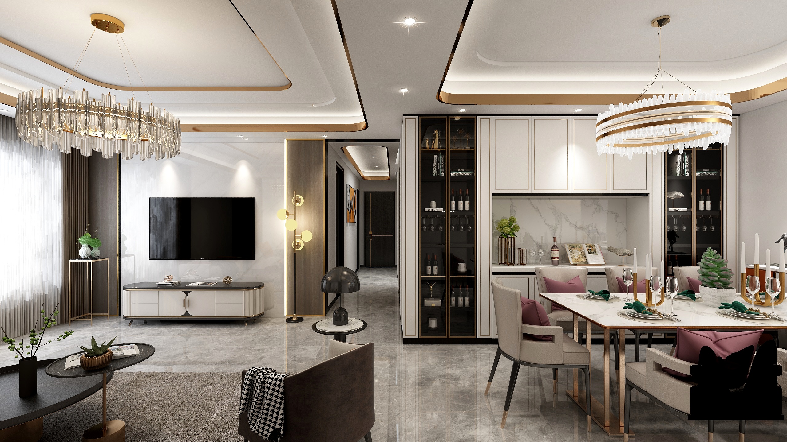 SpatialArt-合和新城-装修设计方案